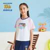 小斯凯奇【海绵宝宝联名】儿童T恤夏季新款女大童宽松插肩袖短袖L222G049 商品缩略图0