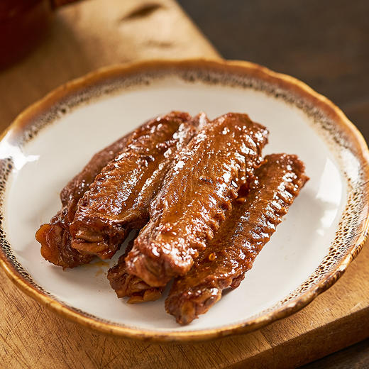 【全聚德香辣鸭翅】32g*6袋 独立包装 鸭肉零食 网兜装 商品图0
