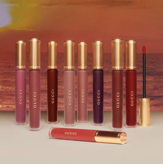 意大利 GUCCI古驰 倾色云雾哑光唇釉 口红 商品图8