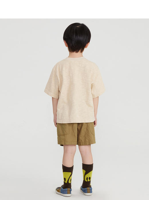 江南布衣童   22年夏季新款透气舒适短袖T恤  1M5112010 商品图4