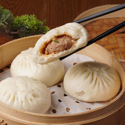 800g同庆楼招牌推荐〡同庆楼纯肉大肉包【80g*10个/800g装】 商品图3