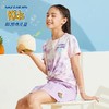 小斯凯奇【海绵宝宝联名】儿童短袖夏新款纯棉女童扎染T恤L222G057 商品缩略图1