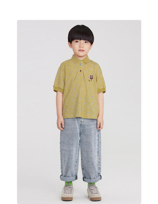 江南布衣童  22年夏季新品polo衫  1M5102020 商品图5