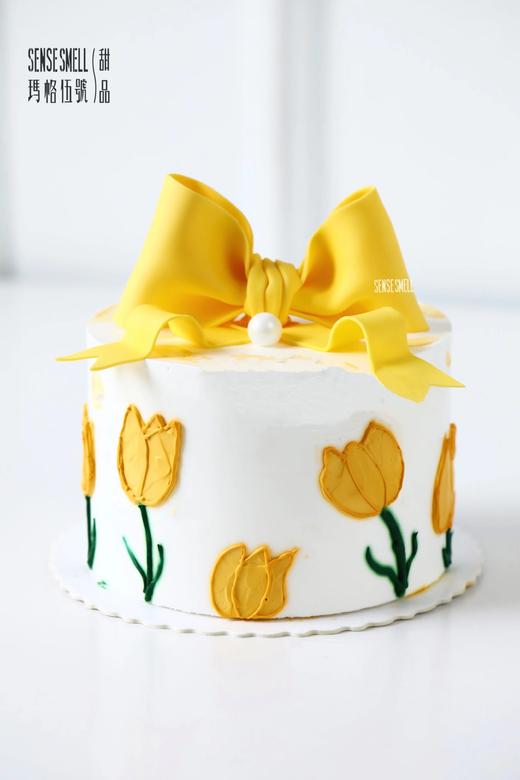 黄色蝴蝶结D273（请提前1天预订） 商品图0