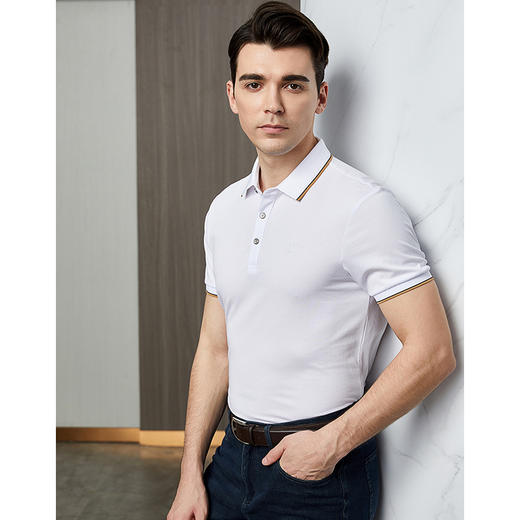 YvesFigarau伊夫·费嘉罗夏季新款舒适透气休闲短袖T恤930862 商品图1