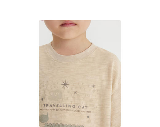 江南布衣童   22年夏季新款透气舒适短袖T恤  1M5112010 商品图2