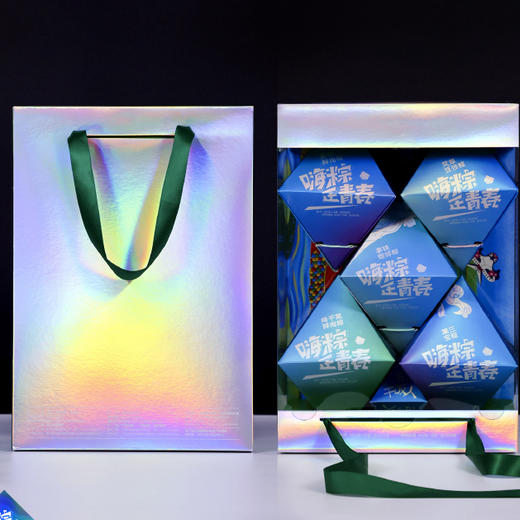 【乐在其粽 下单返券】俗画说嗨粽端午节创意粽子鸭蛋礼品礼盒装嘉兴大肉粽800g 商品图0