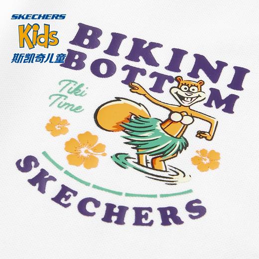 小斯凯奇【海绵宝宝联名】女大童连衣裙夏季新款短裙学生裙L222G052 商品图5