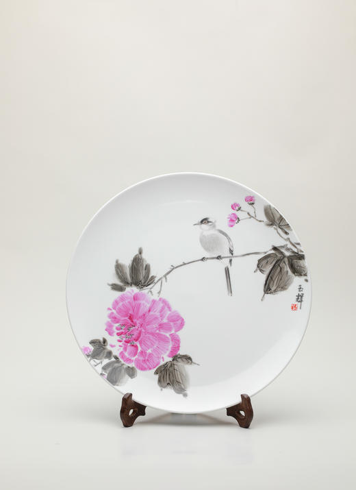 杨玉辉画盘（花12） 商品图12