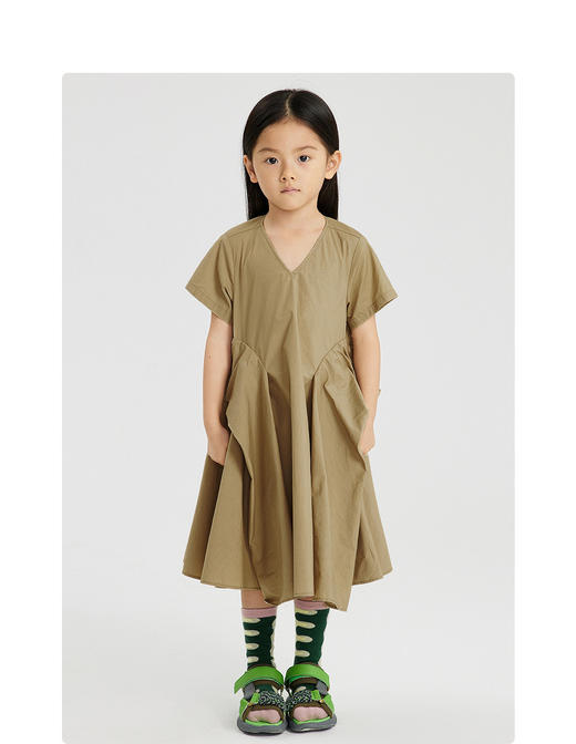 江南布衣童  女童设计感连衣裙  1M5G30290 商品图1