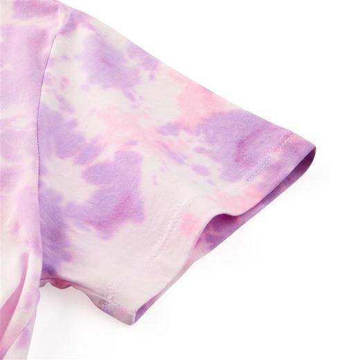 小斯凯奇【海绵宝宝联名】儿童短袖夏新款纯棉女童扎染T恤L222G057 商品图7