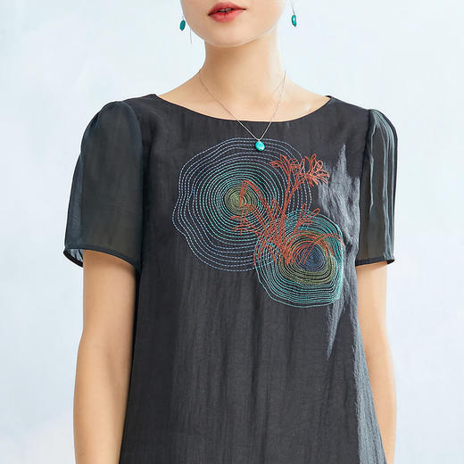 TANGY Collection2022年夏季莨绸连衣裙 商品图3