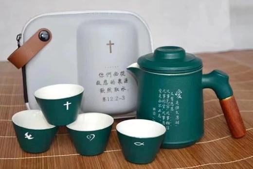 八福新款紫砂便携茶具/粗陶茶具户外携带 商品图2