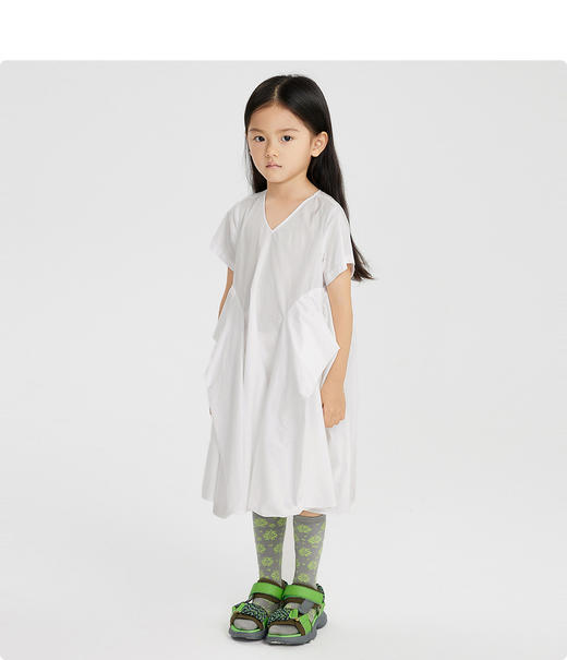 江南布衣童  女童设计感连衣裙  1M5G30290 商品图7