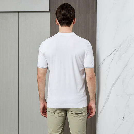 YvesFigarau伊夫·费嘉罗夏季新款舒适透气休闲短袖T恤930871 商品图4