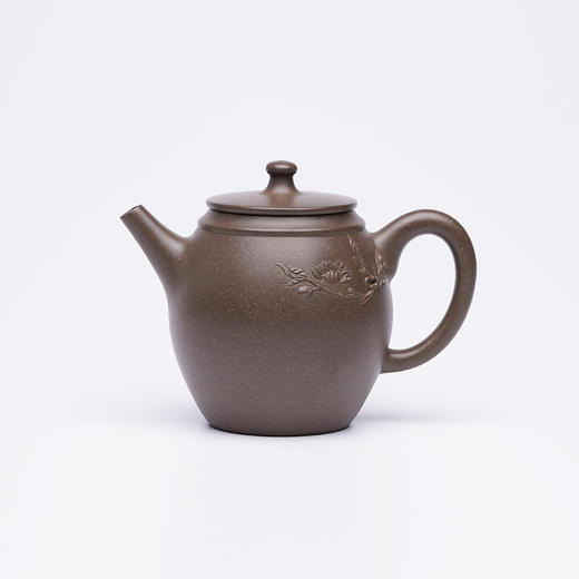 龙德堂陶艺 汤宣武《十二月花神·桃李成蹊（三月花桃花）》原矿青段 310 cc 商品图4