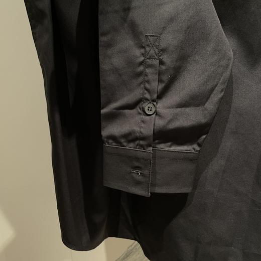 ck Calvin Klein 男士金属尖领黑衬衫 商品图2