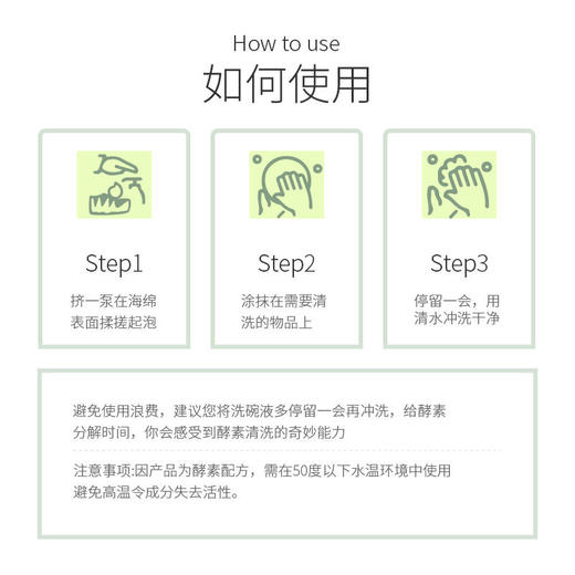 新加坡丨Green Kulture//植物公式 天然酵素洗碗液700ML 商品图4