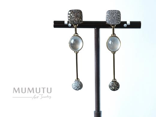 方圆·翡翠耳坠 商品图1