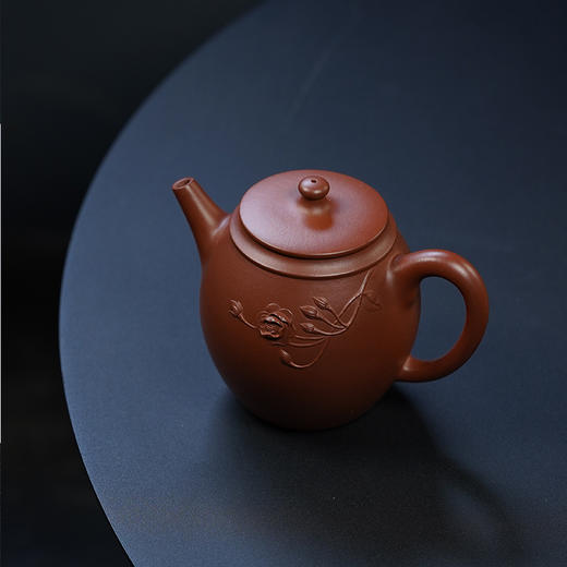 龙德堂陶艺 汤宣武《十二月花神·花团锦簇（四月蔷薇花）》原矿底槽清 300 cc 商品图2