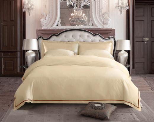 康乃馨轻奢天丝床品六件套 总统套房酒店床上用品 商品图0