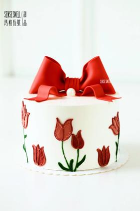 红色蝴蝶结D272（请提前1天预订）