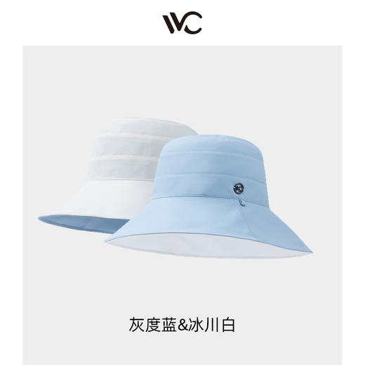 VVC渔夫帽女双面防紫外线防晒帽遮阳太阳帽夏季帽子大帽檐太阳帽 商品图6