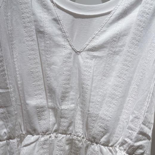 ck Calvin Klein 女士V领收腰短袖 商品图2