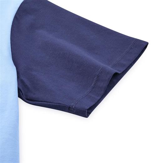 小斯凯奇【海绵宝宝联名】男大童短袖夏季新款插肩袖儿童宽松T恤L222B037 商品图4