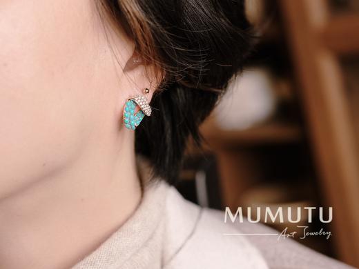 结·绿松石耳钉 商品图7