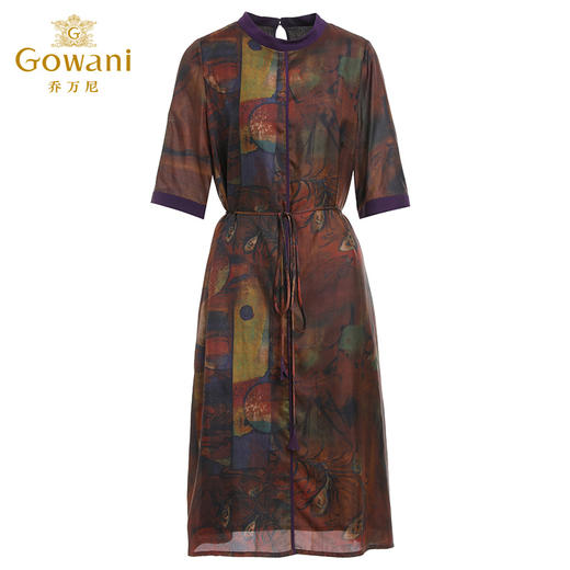 乔万尼真丝桑蚕丝连衣裙新款大牌10mm真丝EF2E307 商品图4