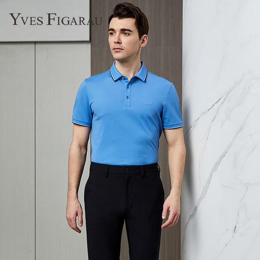 YvesFigarau伊夫·费嘉罗930868休闲短袖T恤 商品图0