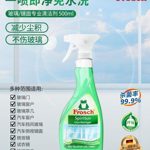 Frosch 玻璃/镜面专业清洁喷剂500ml 商品图1