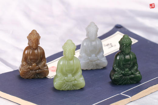 和田玉【大日如来】佛摆件 商品图2