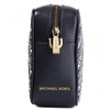 MICHAEL KORS 迈克 科尔斯 MK 女士中号编织皮革斜挎包 蓝白混色 32H8BF5M2U ADMIRAL OPWT 商品缩略图2