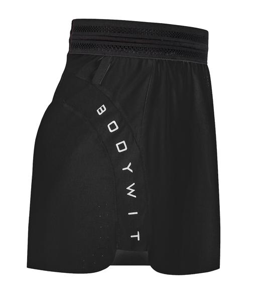 BODYWIT身体智慧飞天女2.5寸竞速短裤跑步速干防走光内衬透气凉爽 商品图7