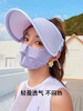 VVC防晒帽女空顶防紫外线全脸遮阳帽太阳帽子运动夏季骑车大帽檐 商品缩略图7