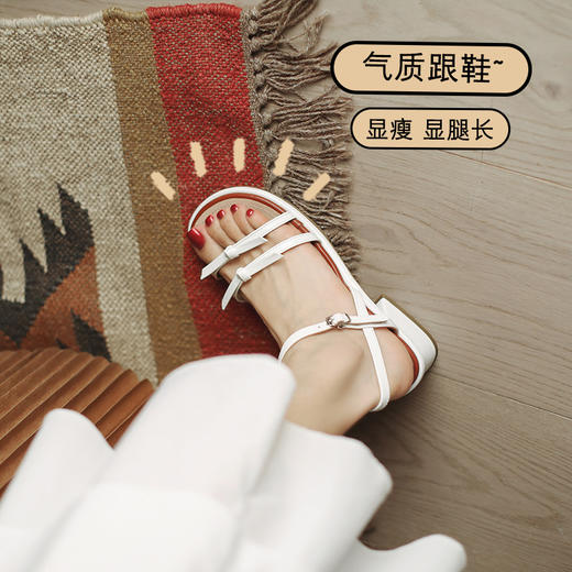 REREJOY 小众百搭高颜值休闲度假风凉鞋QC6353，QC6354，QC6357（年后72小时发货） 商品图6