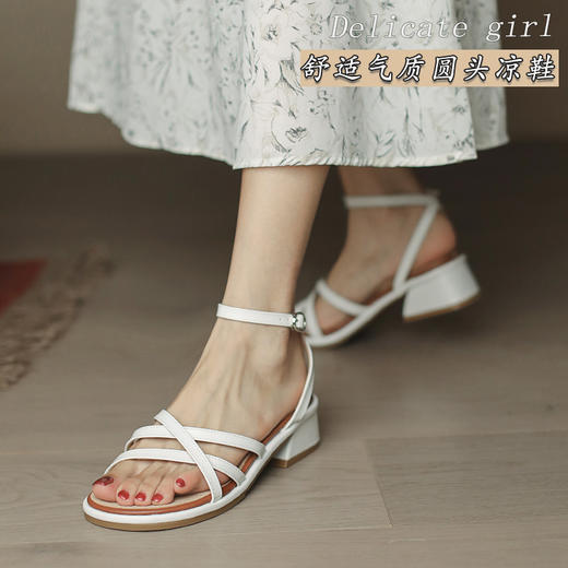 REREJOY 小众百搭高颜值休闲度假风凉鞋QC6353，QC6354，QC6357（年后72小时发货） 商品图1