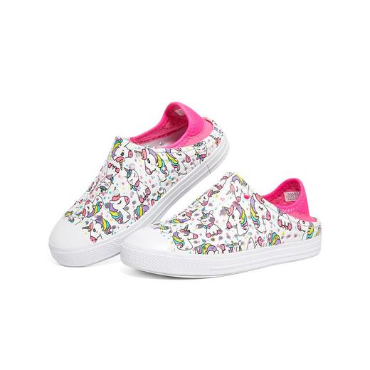 小斯凯奇洞洞鞋儿童运动凉鞋包头女童鞋独角兽沙滩透气男童308060L 商品图3