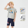 mettekids儿童短袖t恤2022春季新款男童洋气印花童装透气上衣夏装 商品缩略图1