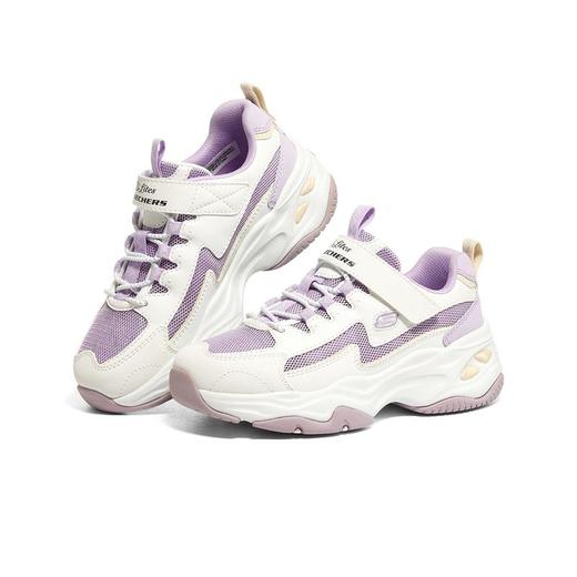 小斯凯奇2022春夏款女童网面透气舒适魔术贴运动鞋302562L 商品图7