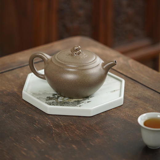 龙德堂陶艺 汤宣武《瑞云系列·云羽》原矿青段 290 cc 商品图1