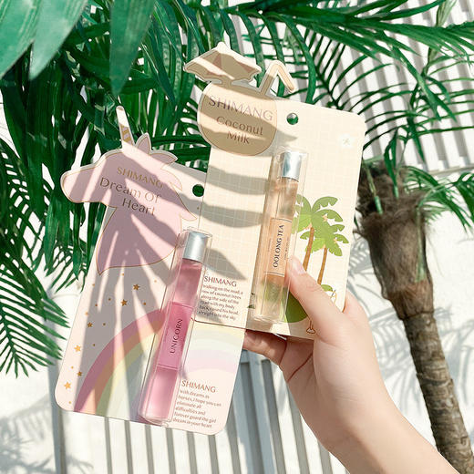 【买一送一 多款可选！！！】网红爆款诗芒滚珠香水女学生清新自然持久淡香水独角兽味走珠香水 商品图3