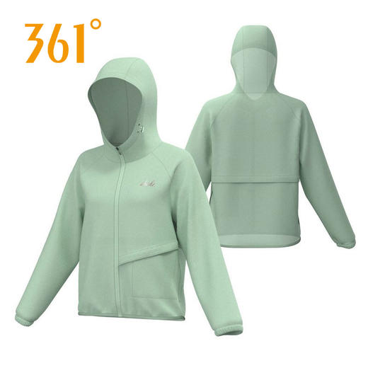 361度女装女2022年夏季新款透气连帽薄款速干皮肤防晒衣562224604 商品图0