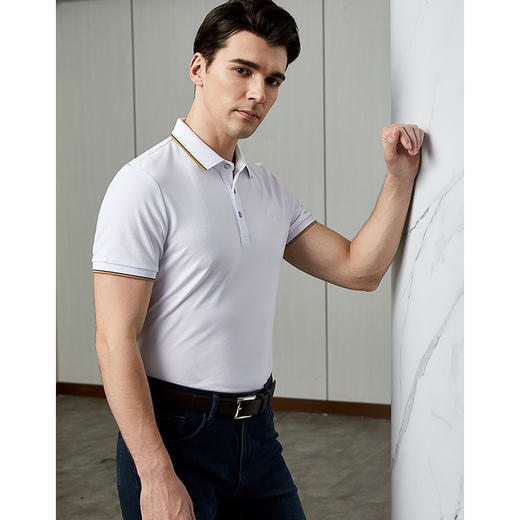 YvesFigarau伊夫·费嘉罗夏季新款舒适透气休闲短袖T恤930862 商品图2