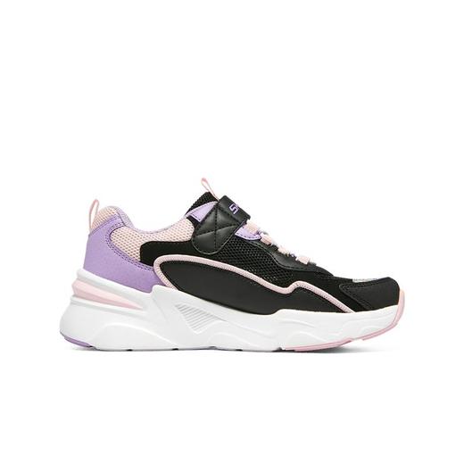 小斯凯奇2022春夏款网面透气休闲健步魔术贴女童鞋302543L 商品图2