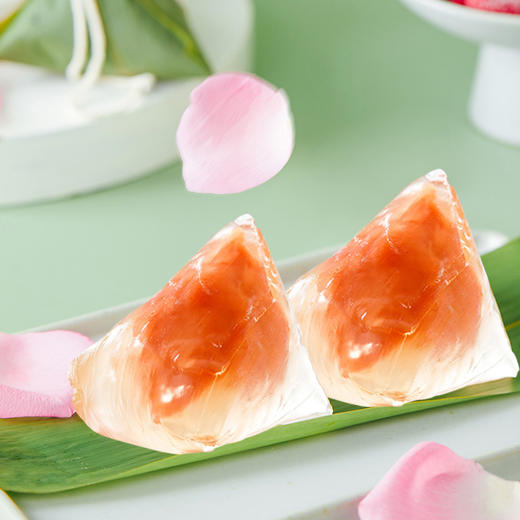 【乐在其粽 下单返券】嘉禾斋端午福粽八粽四口味水晶粽礼盒四口味 水晶粽礼盒560g 商品图4