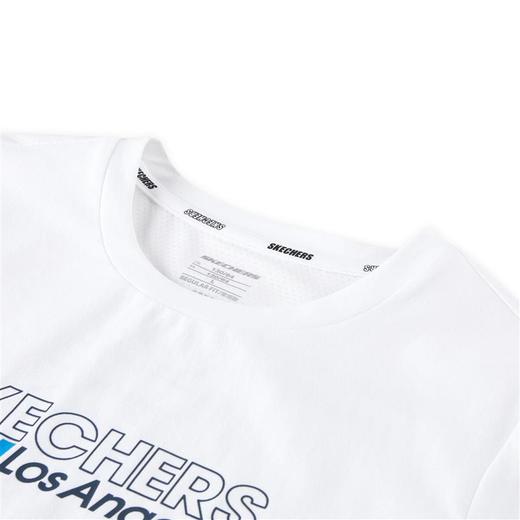 小斯凯奇童装2022春季新款男童短袖简约中大童舒适T恤上衣P222B013 商品图2