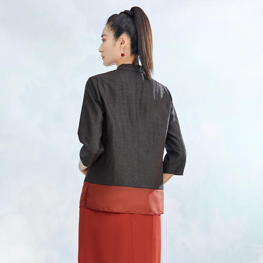 TANGY Collection2022年夏季莨绸上衣 商品图4